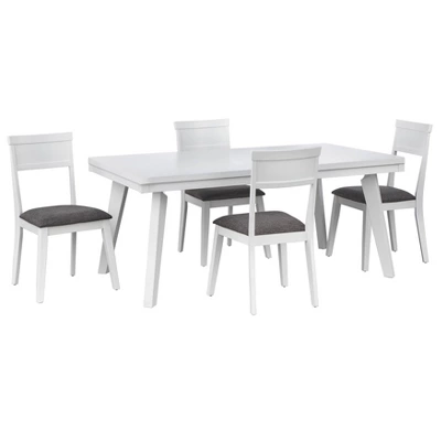 5pc Berea Rectangular Dining Set - Buylateral - Image 9