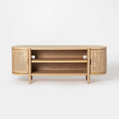 Portola Hills Caned Door TV Stand For TVs Up To 60" - Threshold™ Designed With Studio McGee - Image 2