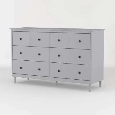 Stiva Classic Mid-Century Modern Horizontal 6 Drawer Dresser - Saracina Home - Image 7