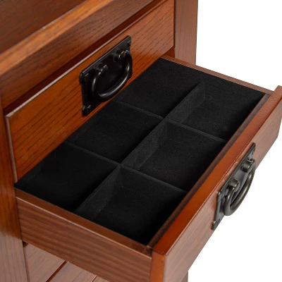 Delia Jewelry Armoire Brown - Powell Company - Image 12