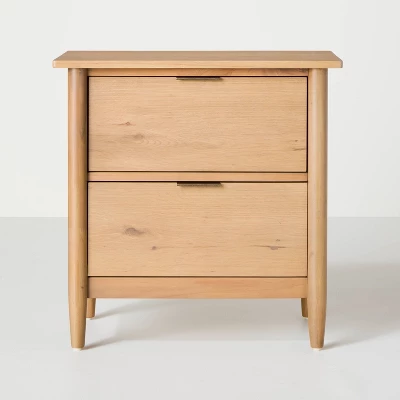 2-Drawer Wood Nightstand - Hearth & Hand™ With Magnolia - Image 2