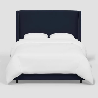 Antwerp Wingback Bed In Velvet - Thresholdâ˘