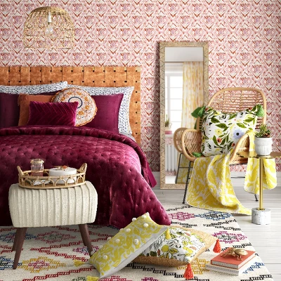 Lily Rattan Armchair With Metal Legs - Assembly Required - Opalhouse⢠- Image 5