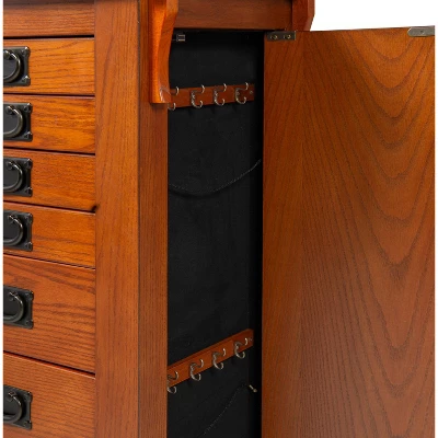 Delia Jewelry Armoire Brown - Powell Company - Image 10