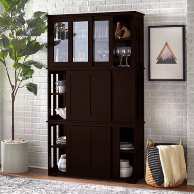 Pacific Stackable Sliding Glass Doors Cabinet - Buylateral - Image 3