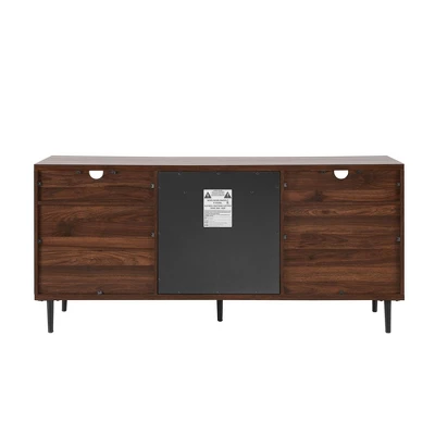 Ronan Modern Storage With Electric Fireplace TV Stand For TVs Up To 65" - Saracina Home - Image 4