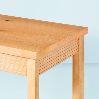 Grooved Wood Writing Desk - Hearth & Hand™ With Magnolia - Image 3