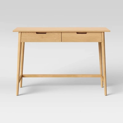 Ellwood Wood Writing Desk With Drawers - Threshold™ - Image 4